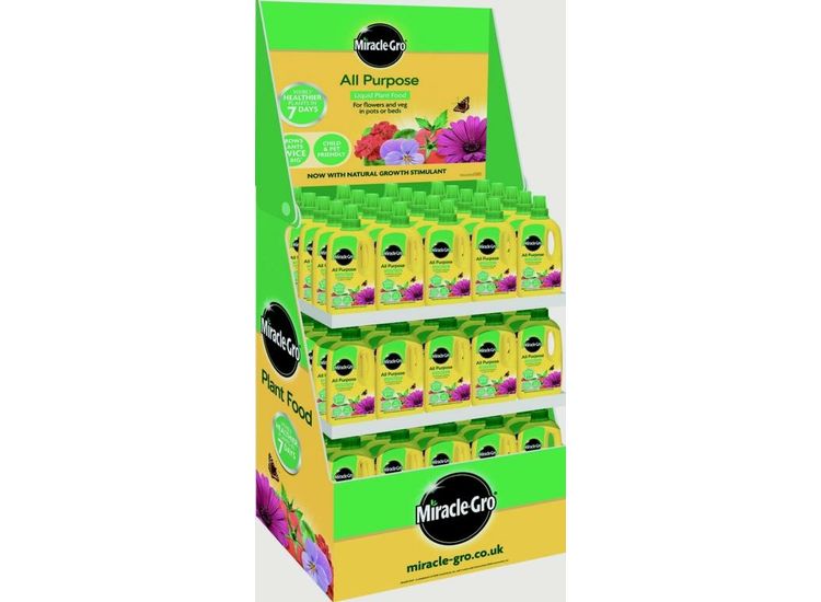 Miracle-Gro® 119650 All Purpose Liquid Plant Food Display Unit