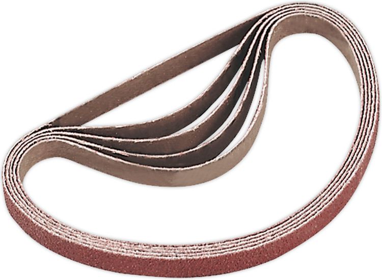 Sealey SA35/B40G Sanding Belt 10 x 330mm 40Grit Pack of 5