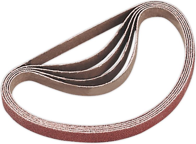 Sealey SA35/B60G Sanding Belt 10 x 330mm 60Grit Pack of 5