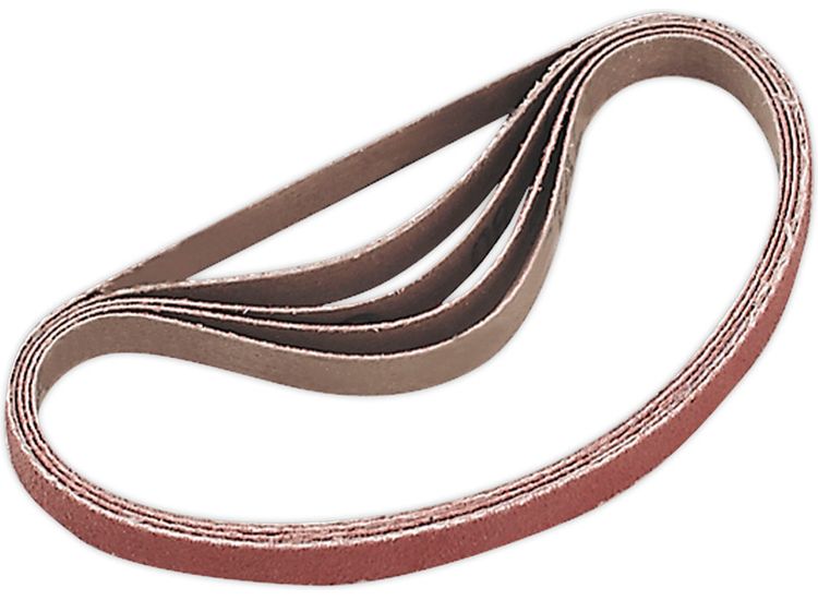 Sealey SA35/B80G Sanding Belt 10 x 330mm 80Grit Pack of 5