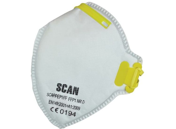 Scan Fold Flat Disposable Mask FFP1 (Pack of 3)