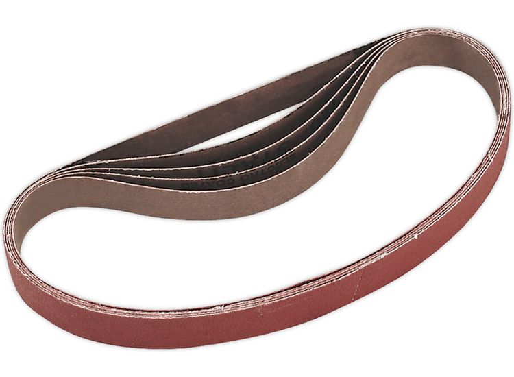 Sealey SA355/B120G Sanding Belt 20 x 520mm 120Grit Pack of 5