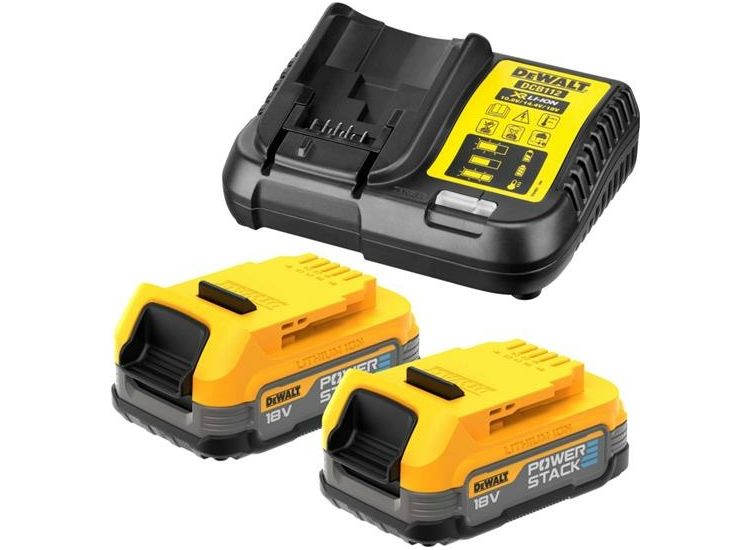 DEWALT DCB1102E2 XR POWERSTACK™ Starter Kit 18V