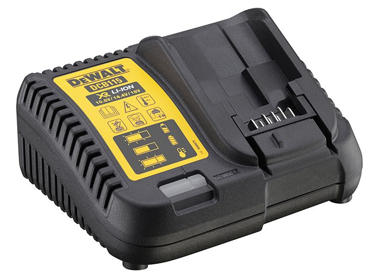 DEWALT DCB115 XR Multi-Voltage Charger 10.8-18V Li-ion