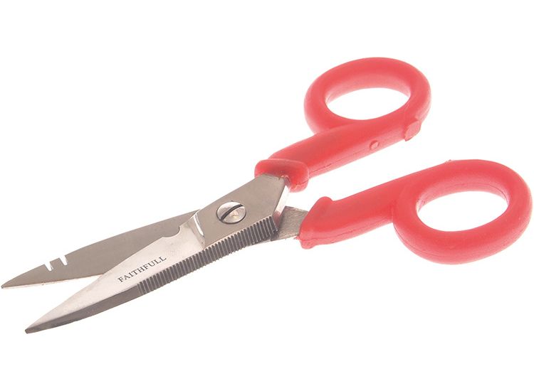 Faithfull Electrician's Wire Cutting Scissors 125mm (5in)