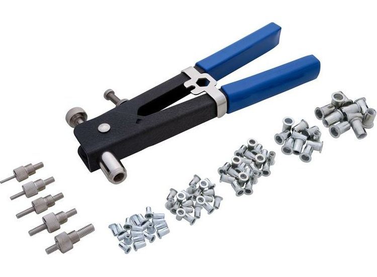 BlueSpot Tools Nut Riveter Kit (M3-M8) 86 Piece