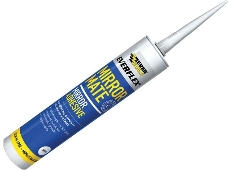 Everbuild Everflex® Mirror Mate Sealant &amp; Adhesive 290ml