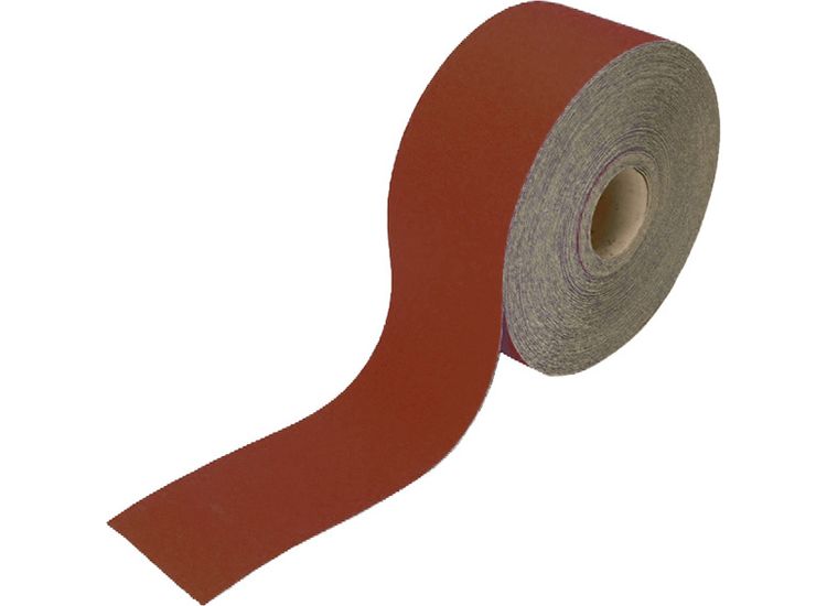Faithfull 115mm Red Aluminium Oxide Paper Roll