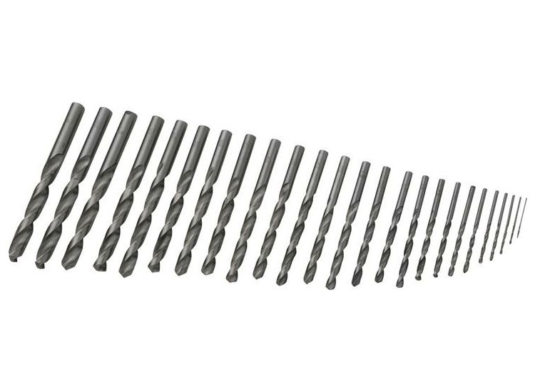 BlueSpot Tools HSS Drill Bit Set, 25 Piece