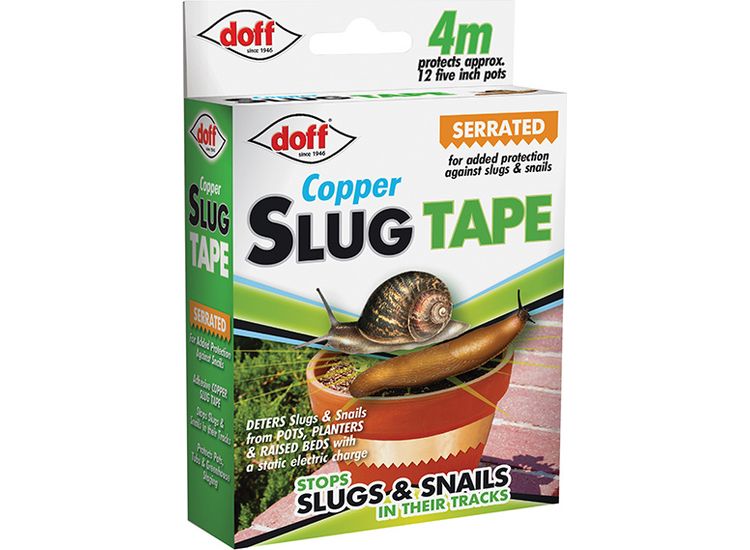 DOFF Slug &amp; Snail Adhesive Copper Tape 4m