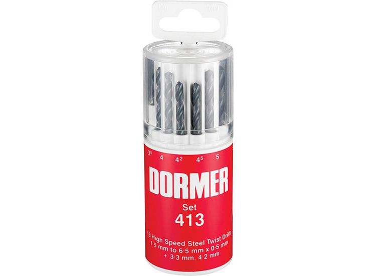 Dormer A191 High Speed Steel Drill Set - Metric