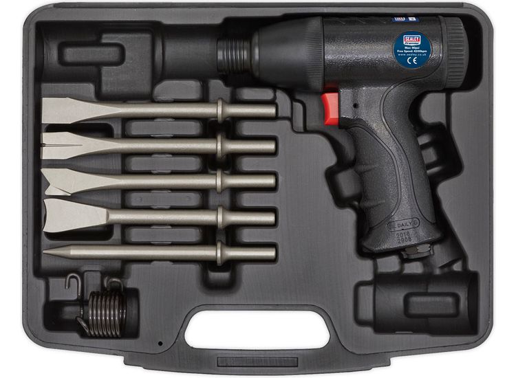 Sealey SA613 Air Hammer Kit Composite Premier - Medium Stroke