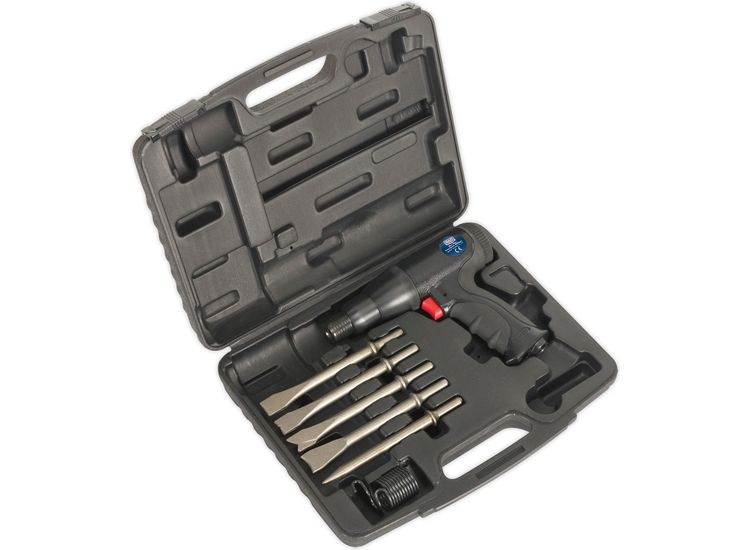 Sealey SA614 Air Hammer Kit Composite Premier - Long Stroke