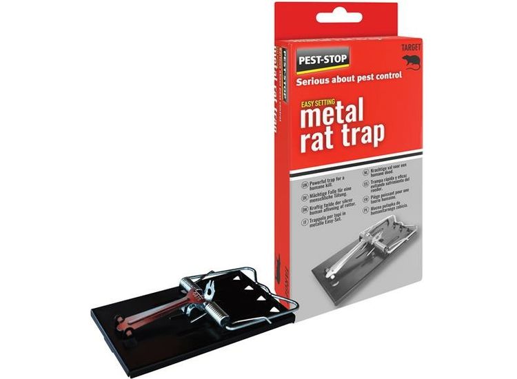 Pest-Stop (Pelsis Group) Easy Setting Metal Rat Trap