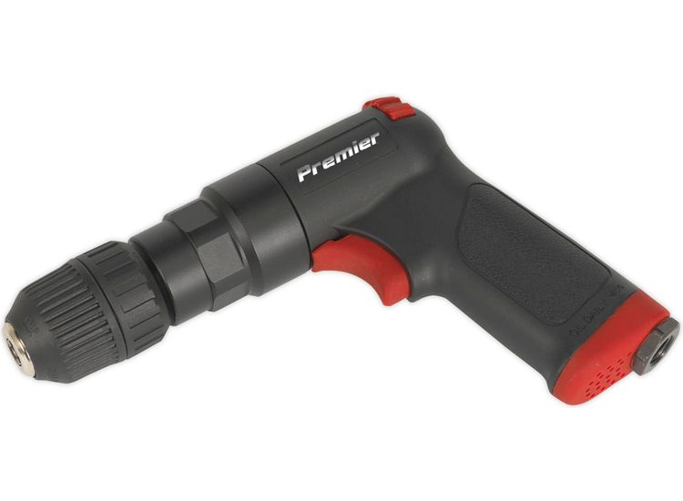 Sealey SA620 Air Pistol Drill &amp;#8709;10mm with Keyless Chuck Composite Premier