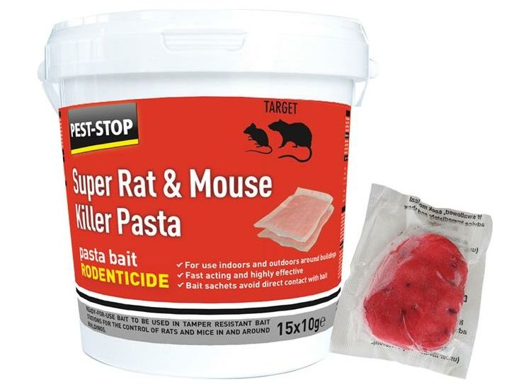 Pest-Stop (Pelsis Group) Super Rat &amp; Mouse Killer Pasta Bait