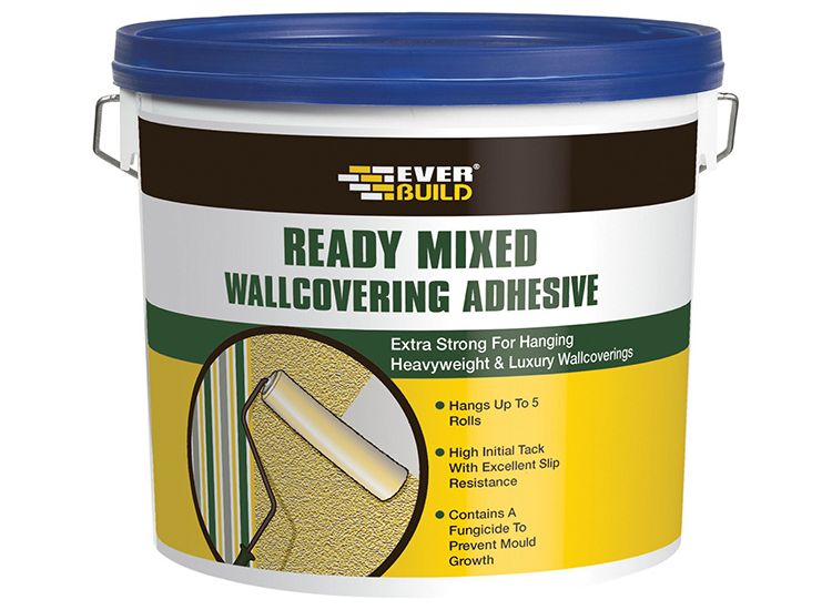 Everbuild Ready Mixed Wallcovering Adhesive 4.5kg