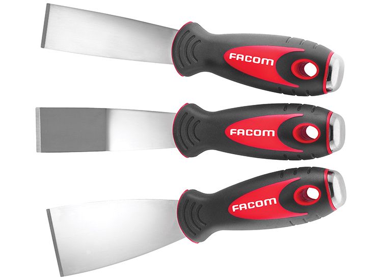 Facom Stainless Steel Scrapers Set of 3