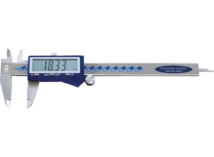 Moore &amp; Wright Digital Caliper with Fractions 150mm (6in)