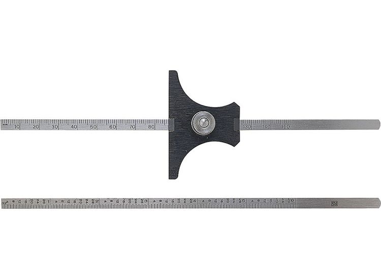 Moore &amp; Wright Reversible Base Depth Gauge