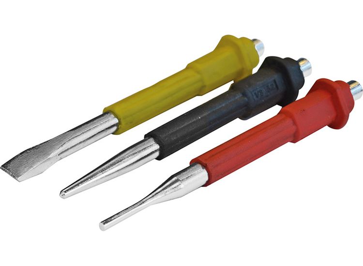 Roughneck Punch &amp; Chisel Set 3 Piece