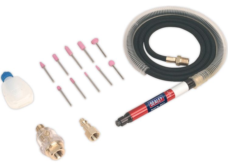 Sealey SA673 Air Micro Die Grinder &amp;#8709;3mm Collet