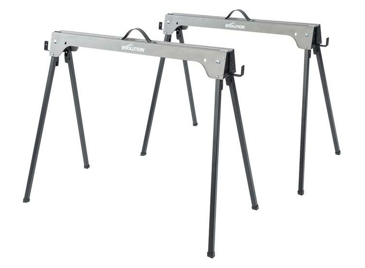 Evolution Metal Folding Sawhorse Stand (Twin Pack)