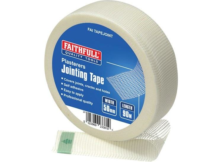 Faithfull PT1-50 Plasterer's Joint Tape 50mm x 90m