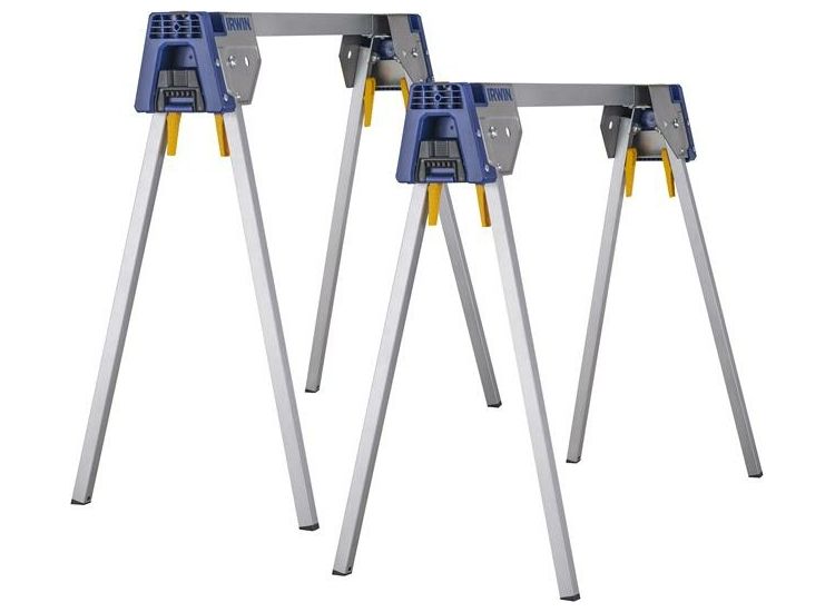 IRWIN® All Metal Sawhorses (Twin Pack)