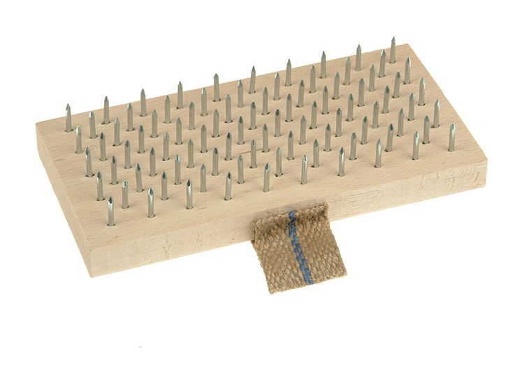 Lessmann Plasterer's Brush 190 x 95mm (Steel Pins)