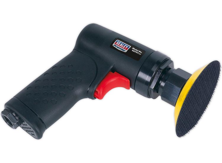 Sealey SA721 Air Sander &amp;#8709;75mm Mini Orbital Composite Premier