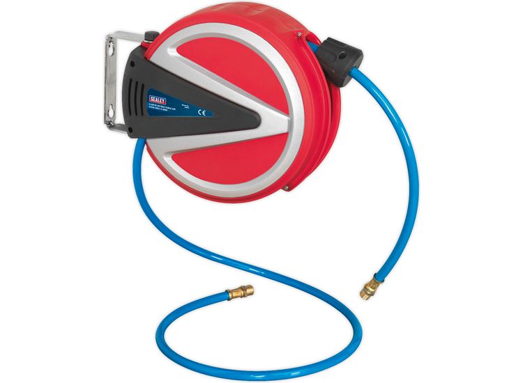 Sealey SA811 Retractable Air Hose Reel 6.5m 6.5mm ID - PU Hose