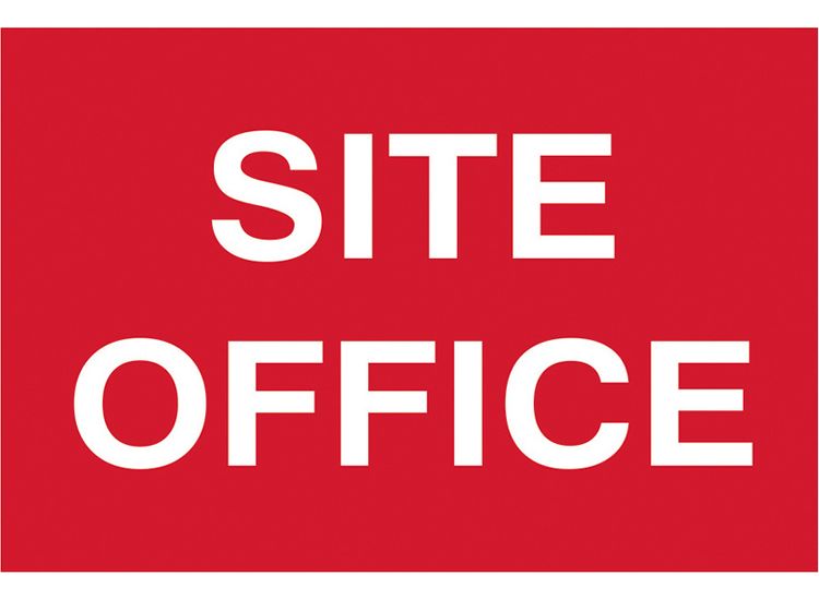 Scan Site Office - PVC Sign 600 x 400mm