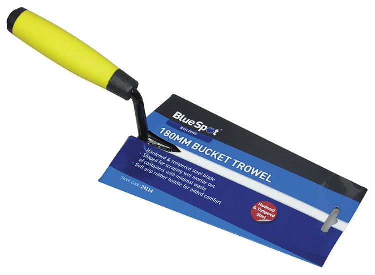 BlueSpot Tools Soft Grip Bucket Trowel 180mm (7in)
