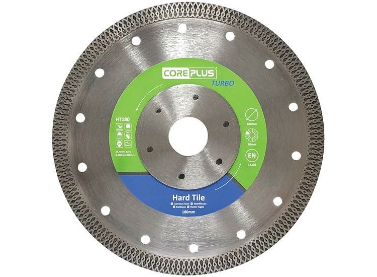 CorePlus Hard Tile Turbo Diamond Blade