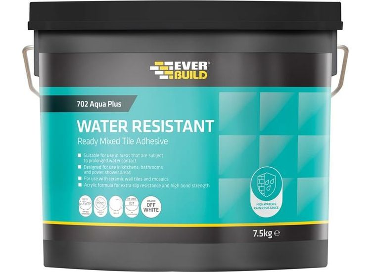 Everbuild 702 Water Resistant Tile Adhesive