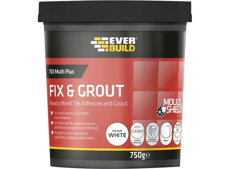 Everbuild 703 Fix &amp; Grout Tile Adhesive