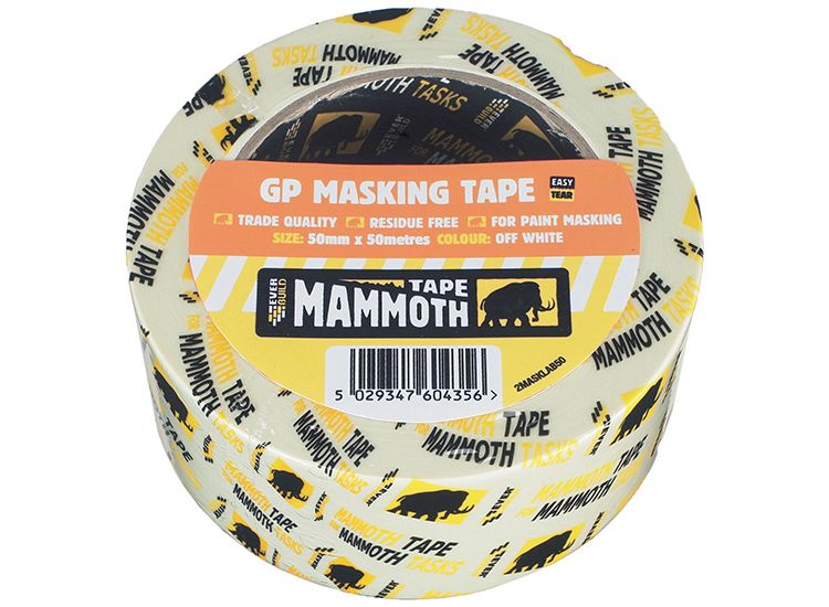 Everbuild Mammoth Retail/Labelled Masking Tape