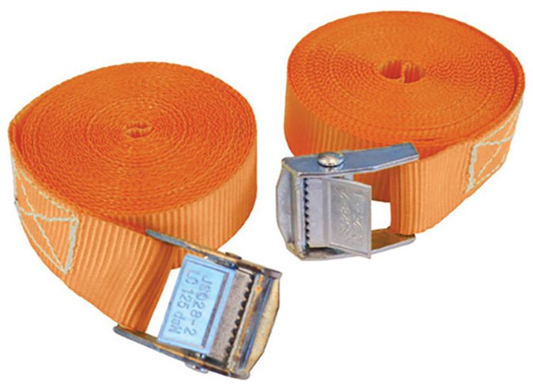 Faithfull Cam Style Tie-Downs 25mm x 5m 2 Piece