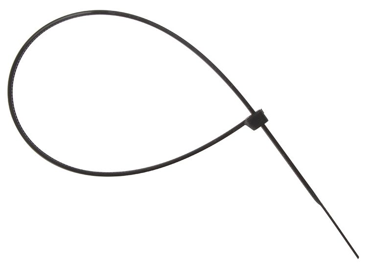 ForgeFix Heavy-Duty Black Cable Tie – Multi-Purpose Cable Management Fastener
