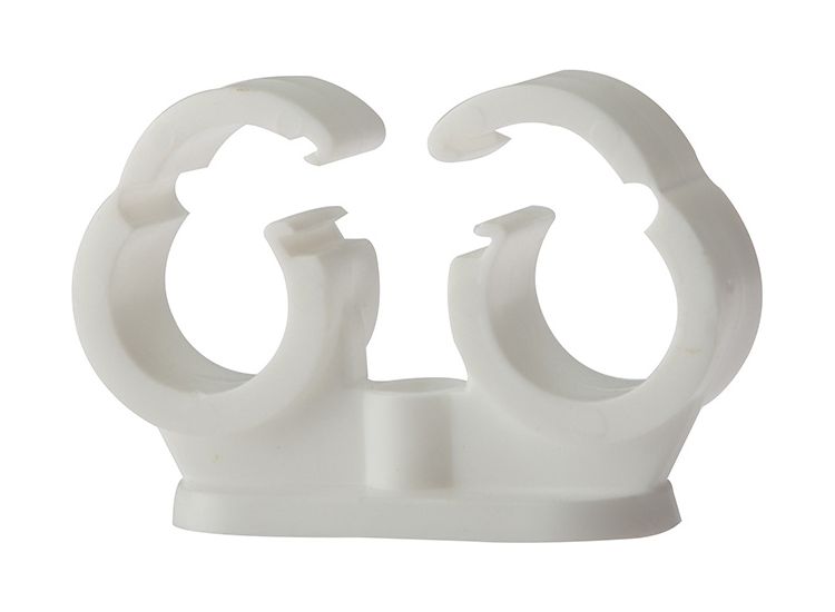 ForgeFix Pipe Clips, Double Cliplock