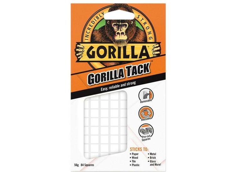 Gorilla Glue Gorilla Tack™ 56g (84 Pieces)