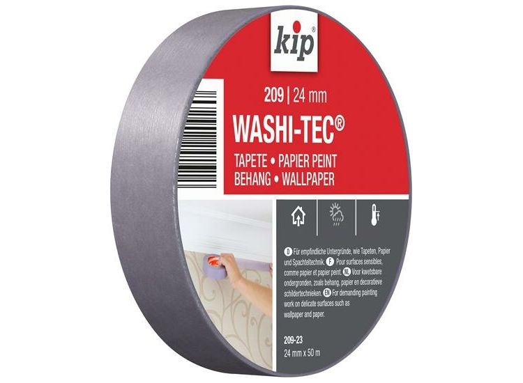 KIP® 209 Premium Low Tack WASHI-TEC® Masking Tape