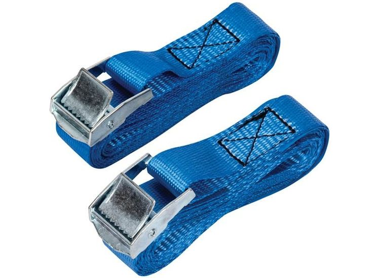 Olympia Cam Buckle 25mm x 2.5m (1in x 100in) 2 Piece