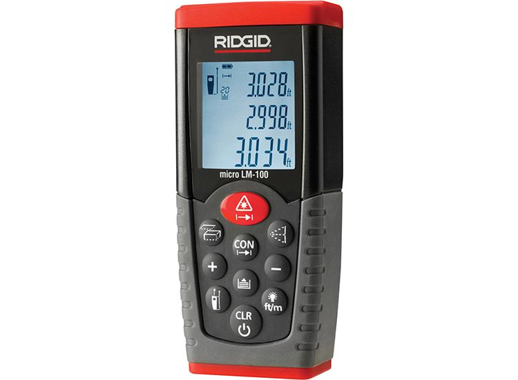 RIDGID 36158 Micro LM-100 Laser Distance Measure 50m