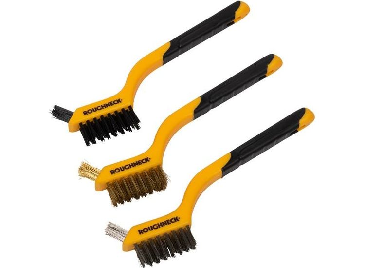 Roughneck Mini Wire Brush Set 3 Piece