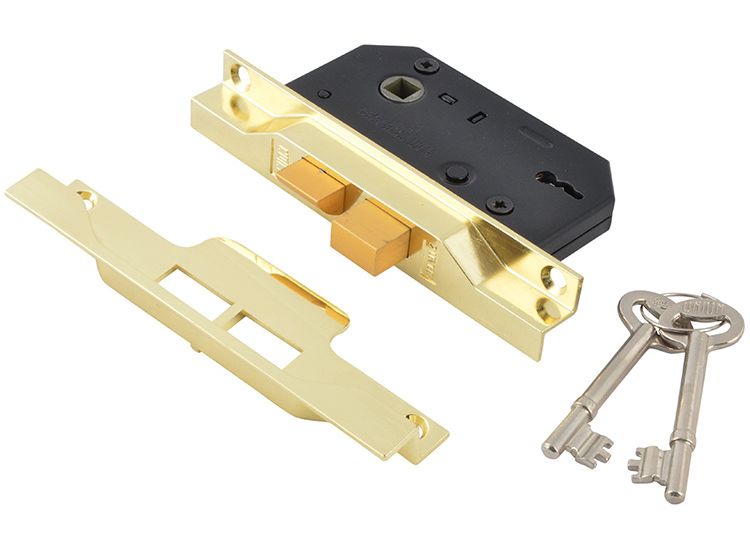UNION 2 Lever Rebated Sashlock - 2242
