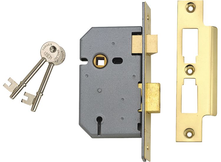 UNION 2277 3 Lever Mortice Sashlock