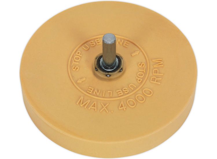 Sealey SA95/PXM Stripe Removing Pad &amp;#8709;88 x 16mm, 6mm Mandrel