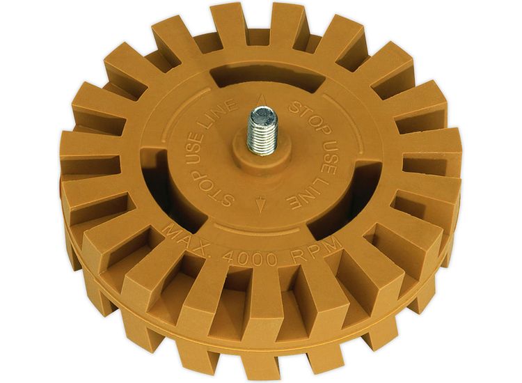 Sealey SA95PXPLUS Deluxe Stripe Removing Pad &amp;#8709;100 x 27mm 1/4"UNC